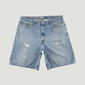 Vintage Levi’s 550 Relaxed Fit Shorts W42 - Baggy Light Wash Jorts